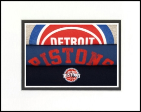 Detroit Pistons Vintage T-Shirt Sports Art